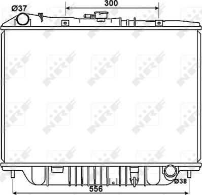 Wilmink Group WG1722384 - Радиатор, охлаждение двигателя autospares.lv