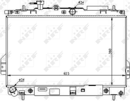 Wilmink Group WG1722245 - Радиатор, охлаждение двигателя autospares.lv