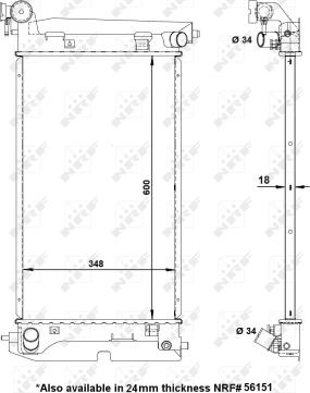 Wilmink Group WG1722255 - Радиатор, охлаждение двигателя autospares.lv