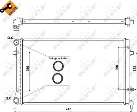 Wilmink Group WG1722284 - Радиатор, охлаждение двигателя autospares.lv