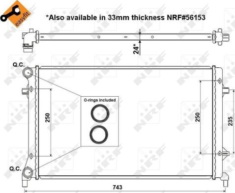 Wilmink Group WG1722285 - Радиатор, охлаждение двигателя autospares.lv