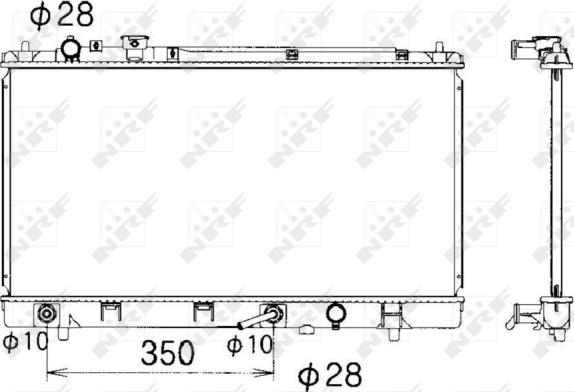 Wilmink Group WG1722226 - Радиатор, охлаждение двигателя autospares.lv