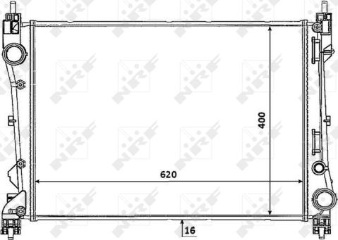 Wilmink Group WG1722733 - Радиатор, охлаждение двигателя autospares.lv