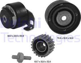 Wilmink Group WG1772660 - Комплект зубчатого ремня ГРМ autospares.lv