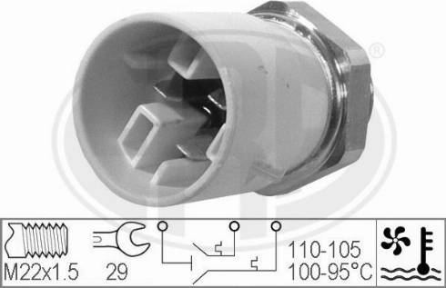 Wilmink Group WG1777096 - Термовыключатель, вентилятор радиатора / кондиционера autospares.lv