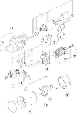 Wilmink Group WG2044990 - Стартер autospares.lv