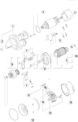 Wilmink Group WG2044998 - Стартер autospares.lv