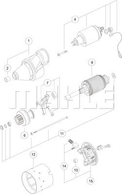 Wilmink Group WG2044944 - Стартер autospares.lv