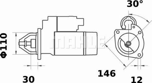 Wilmink Group WG2044943 - Стартер autospares.lv