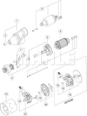 Wilmink Group WG2044907 - Стартер autospares.lv