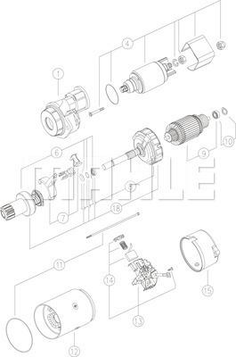 Wilmink Group WG2044931 - Стартер autospares.lv