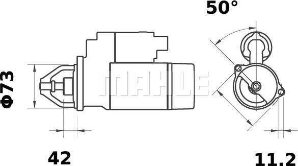 Wilmink Group WG2044928 - Стартер autospares.lv