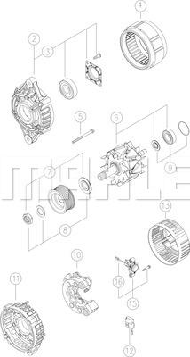 Wilmink Group WG2044042 - Генератор autospares.lv