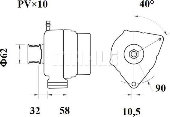 Wilmink Group WG2044038 - Генератор autospares.lv