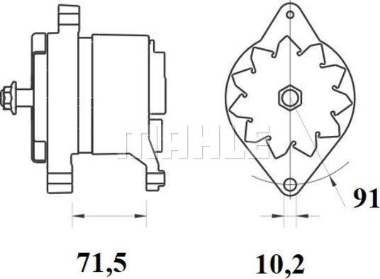 Wilmink Group WG2044020 - Генератор autospares.lv