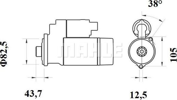 Wilmink Group WG2044898 - Стартер autospares.lv