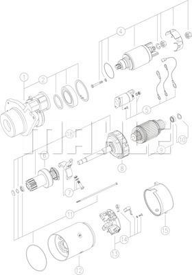 Wilmink Group WG2044897 - Стартер autospares.lv