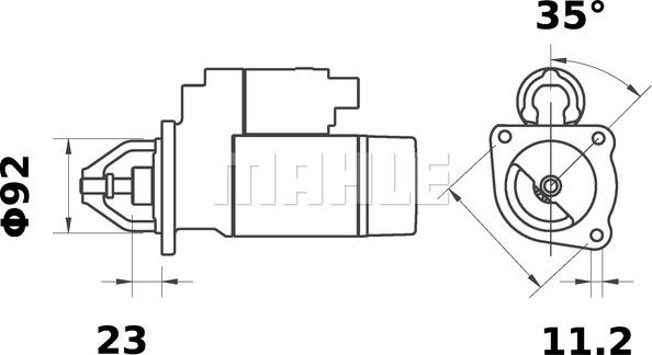 Wilmink Group WG2044886 - Стартер autospares.lv