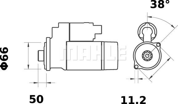 Wilmink Group WG2044883 - Стартер autospares.lv