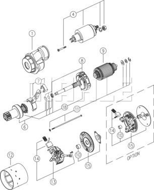 Wilmink Group WG2044875 - Стартер autospares.lv