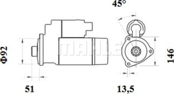 Wilmink Group WG2045429 - Стартер autospares.lv