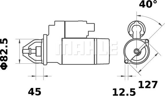 Wilmink Group WG2045043 - Стартер autospares.lv