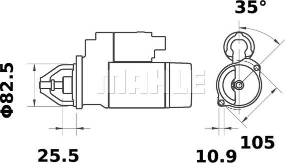 Wilmink Group WG2045037 - Стартер autospares.lv