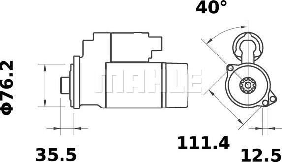 Wilmink Group WG2045148 - Стартер autospares.lv