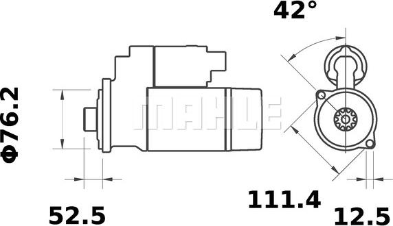 Wilmink Group WG2045150 - Стартер autospares.lv