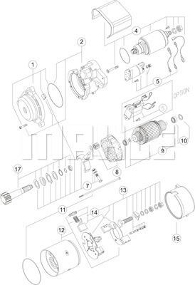 Wilmink Group WG2045174 - Стартер autospares.lv