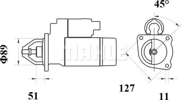 Wilmink Group WG2045399 - Стартер autospares.lv