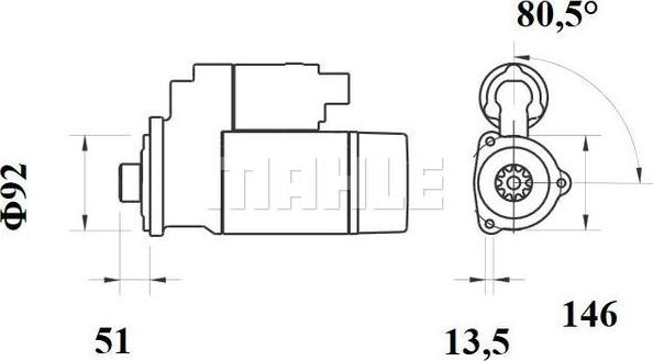 Wilmink Group WG2045387 - Стартер autospares.lv