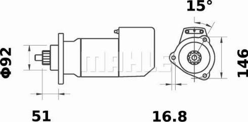 Wilmink Group WG2045245 - Стартер autospares.lv