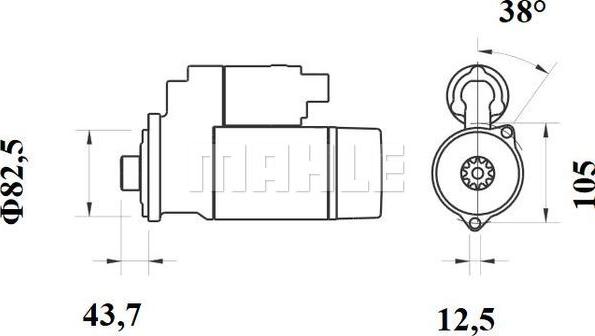 Wilmink Group WG2045202 - Стартер autospares.lv