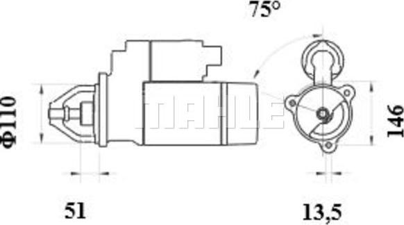 Wilmink Group WG2045233 - Стартер autospares.lv