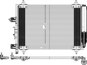 Wilmink Group WG2041724 - Конденсатор кондиционера autospares.lv