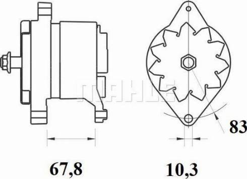 Wilmink Group WG2043929 - Генератор autospares.lv