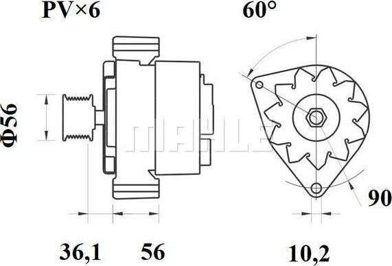 Wilmink Group WG2043493 - Генератор autospares.lv