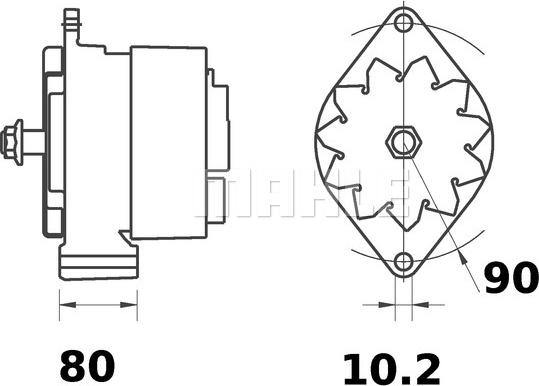 Wilmink Group WG2043454 - Генератор autospares.lv