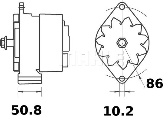 Wilmink Group WG2043405 - Генератор autospares.lv