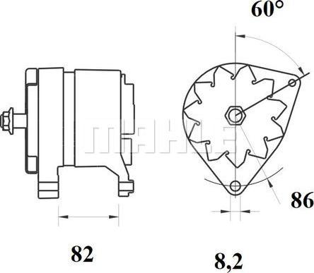 Wilmink Group WG2043489 - Генератор autospares.lv