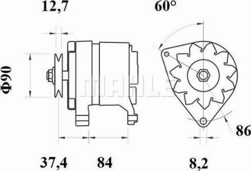 Wilmink Group WG2043511 - Генератор autospares.lv