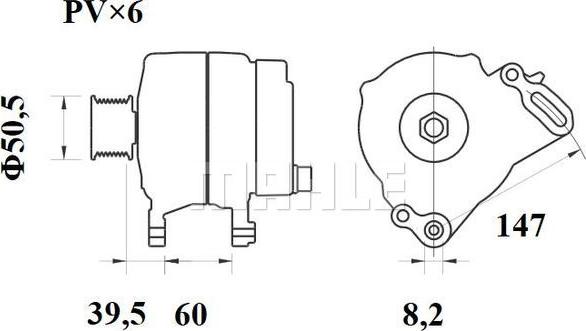 Wilmink Group WG2043536 - Генератор autospares.lv