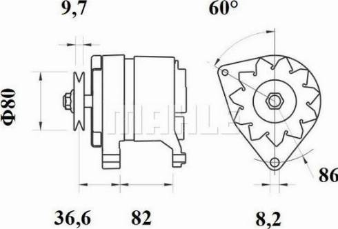 Wilmink Group WG2043533 - Генератор autospares.lv