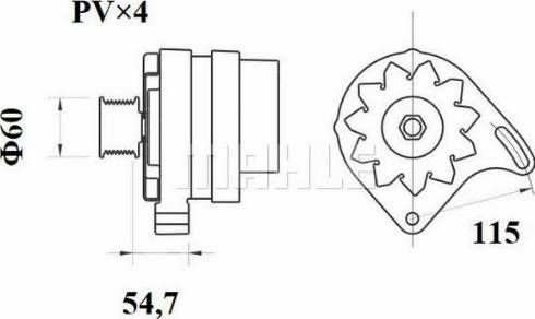 Wilmink Group WG2043641 - Генератор autospares.lv