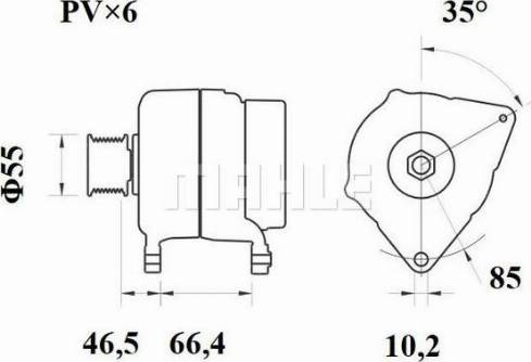 Wilmink Group WG2043605 - Генератор autospares.lv