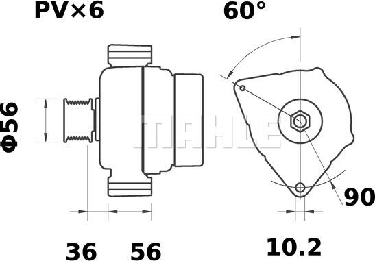 Wilmink Group WG2043868 - Генератор autospares.lv