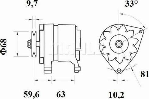 Wilmink Group WG2043804 - Генератор autospares.lv