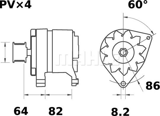 Wilmink Group WG2043800 - Генератор autospares.lv