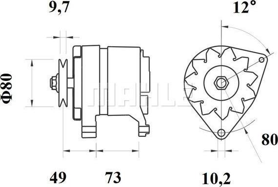 Wilmink Group WG2043393 - Генератор autospares.lv